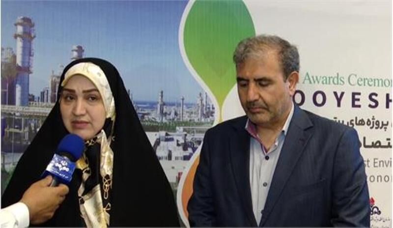 درخشش مبین انرژی خلیج فارس، پتروپالایش کنگان و نوری در دومین همایش پروژه‌های برتر تحول سبز رویش